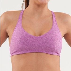 Lululemon Arise purple bra size 4